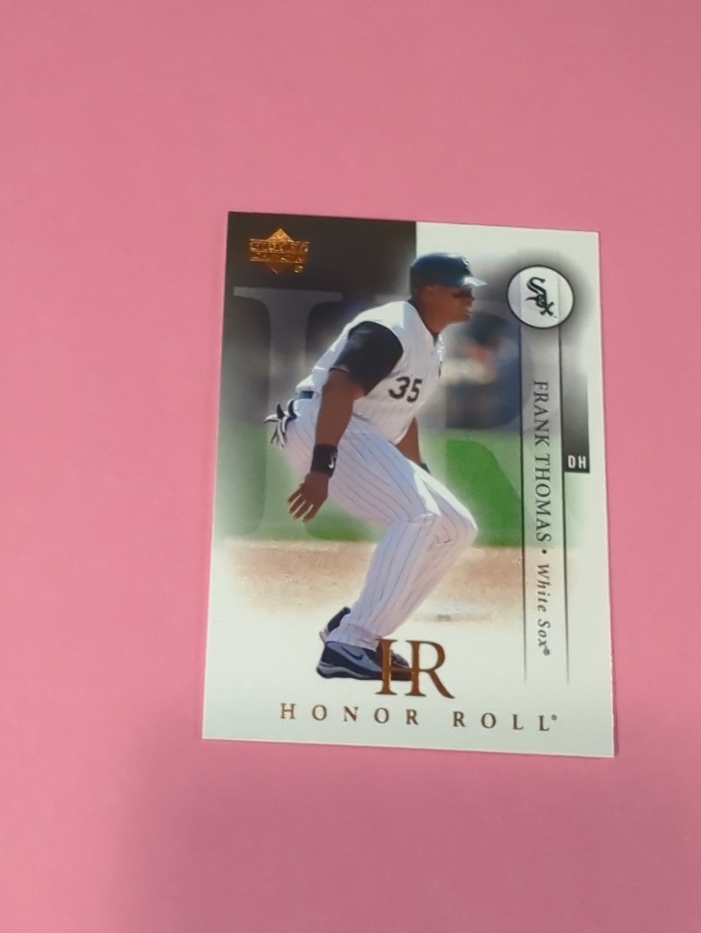 Frank Thomas White Sox Baseball Card - Honor Roll - Upper Deck #64 NM